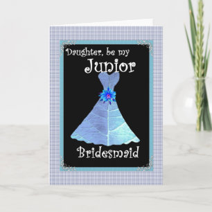 DAUGHTER sein meine Junior Bridesmaid Einladung