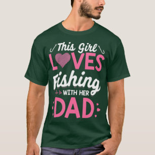 Daughter Vater-Tochter passt Angeln T-Shirt