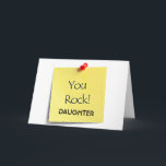 DAUGHTER-YOU "ROCK" HOFFEN AUCH IHRE BIRDERTAGGEBI KARTE<br><div class="desc">DAUGHTER—""YOU ROCK"" UND HOFFEN AUCH AUF IHREM BIRTHTAG IHRE ROCKEN!</div>
