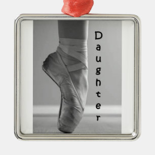 "DAUGHTER'S" BALLERINA ORNATION ORNAMENT AUS METALL