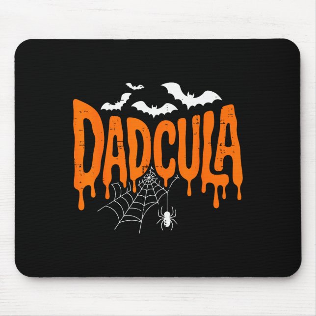 Daula Funny Halloween Dad Costume Sder Bat For Dad Mousepad (Vorne)