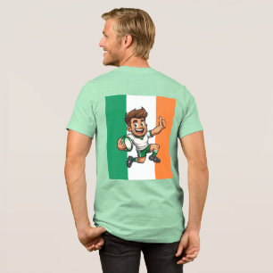 Daumen Hoch Sieg Irische Rugbygeist Tri-Blend Shirt