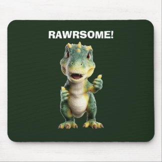 Daumen Hoch T Rex Mousepad