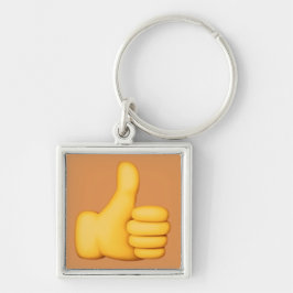 Daumen up Emoji Schlüsselanhänger