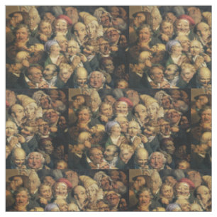 Daumier’s Expressions kundenspezifischer Stoff