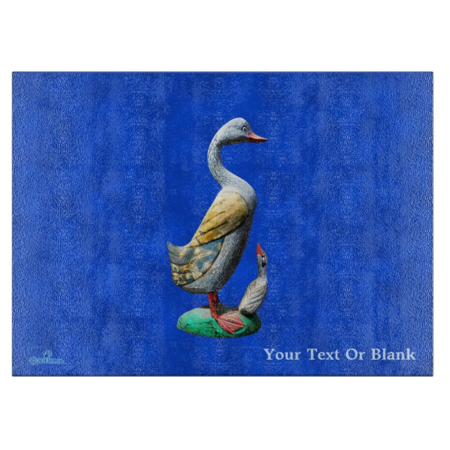 Daunendecken Schneidebrett (Vorderseite)