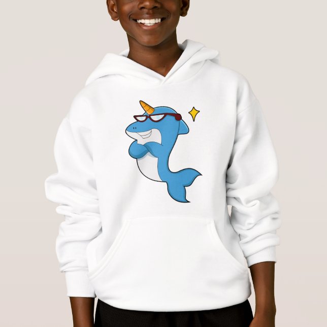 Dauphin en licorne avec lunettes.PNG (Devant)