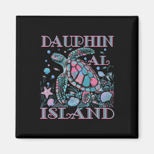 Dauphin Island Al Schildkrötenliebhaber Bunter Str Magnet