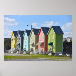 Dauphin Island, Alabama, Häuser Poster