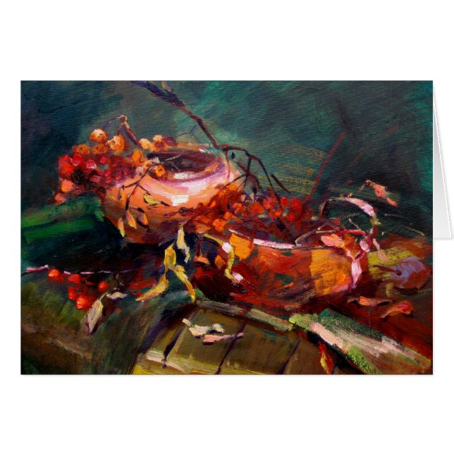 D'automne toujours carte de la vie (Devant horizontal)