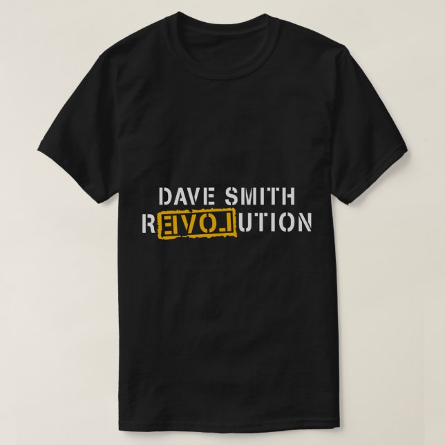 Dave Smith Revolution T-Shirt (Design vorne)