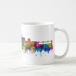 Davenport Iowa Skyline Kaffeetasse