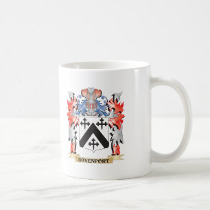 Davenport-Wappen - Familienwappen Kaffeetasse