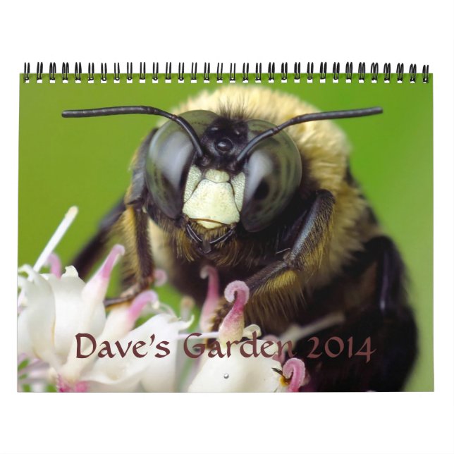 Daves Garten-Kalender 2014 Kalender (Titelbild)