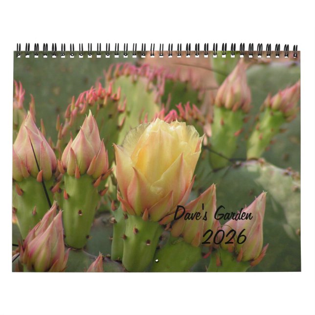 Daves Gartenkalender 2026 Kalender (Titelbild)