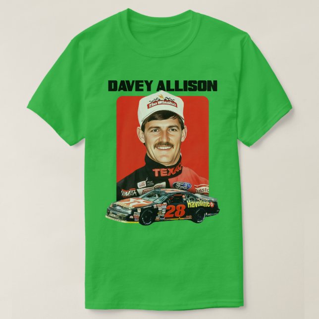 Davey Allison T-Shirt (Design vorne)