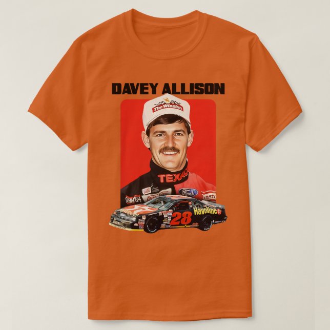 Davey Allison T-Shirt (Design vorne)