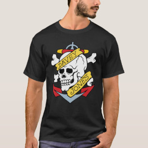 Davey Jones Tätowierung T-Shirt