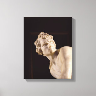 David, 1623-24 (Marmor) (Detail) Leinwanddruck