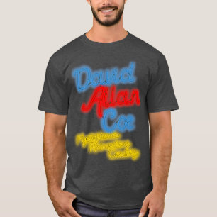 David Allan Coe Mysterious Kristall Cowboy Neon T-Shirt