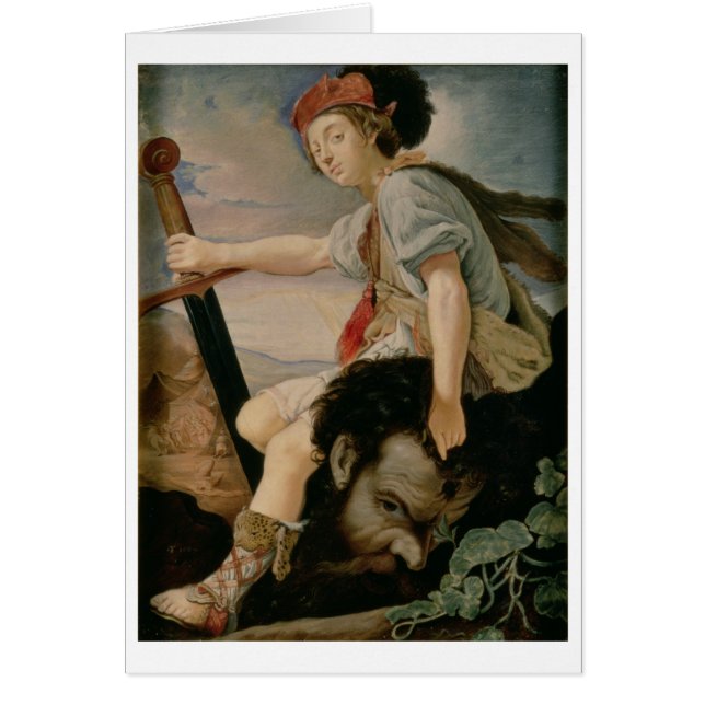 David avec la tête de Goliath (Devant)