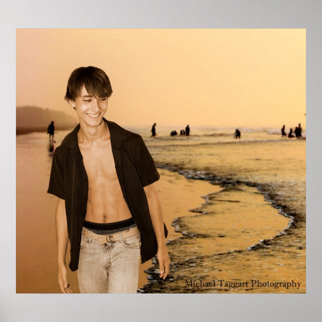 David Beach Poster (Vorne)