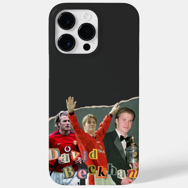 David Beckham Case-Mate iPhone 14 Pro Max Hülle (Rückseite)