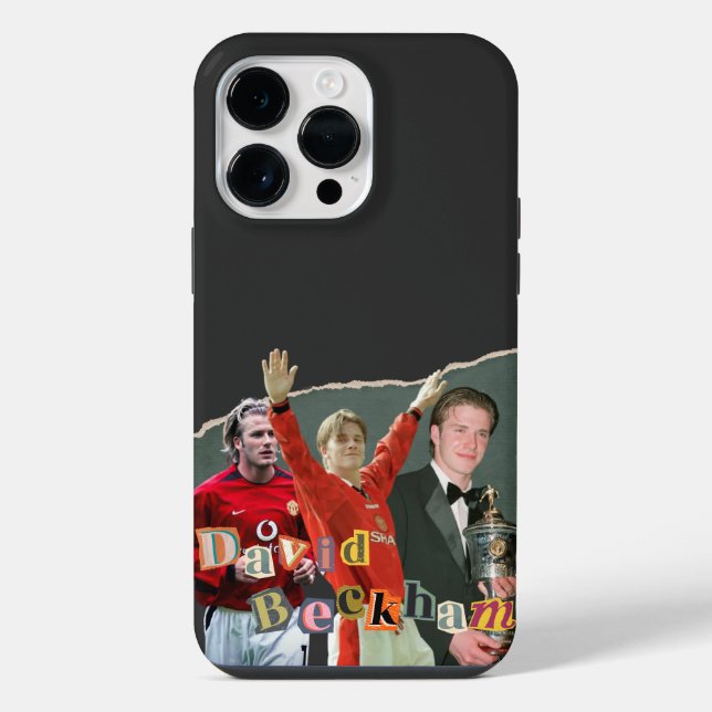 David Beckham iPhone 14 Pro Max Hülle (Rückseite)