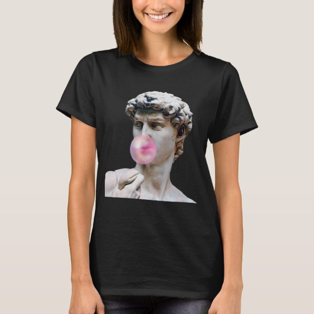 David Blows Pink Gum T-Shirt (Vorderseite)