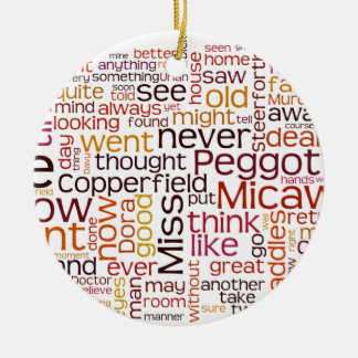 David Copperfield Keramik Ornament