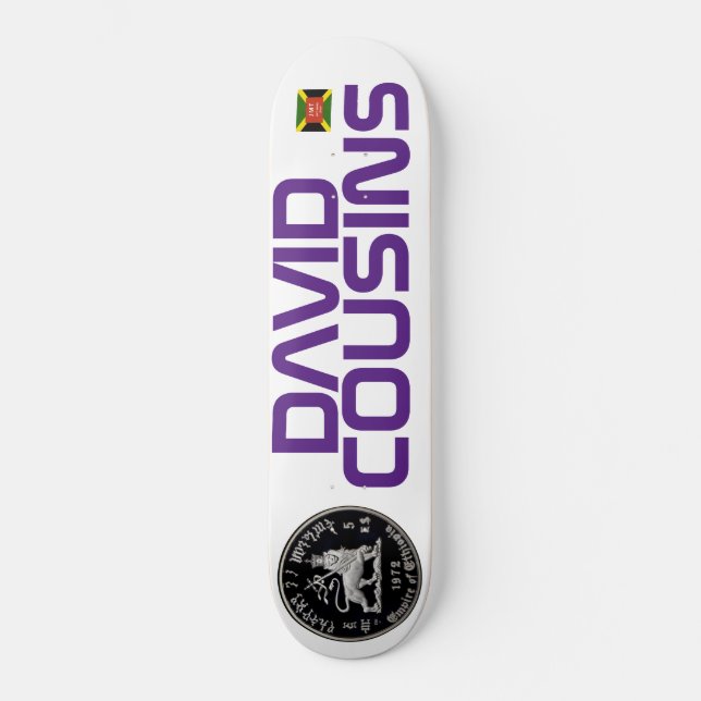 DAVID COUSINS OFFIZIELL Skateboard (Vorderseite)