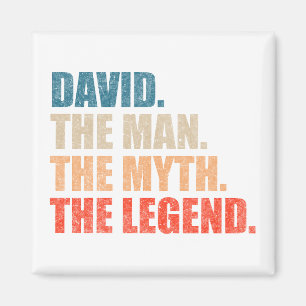David der Mann, der Mythos, die Legende Magnet