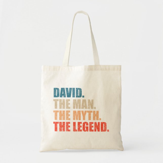 David der Mann, der Mythos, die Legende Tragetasche (Vorne)
