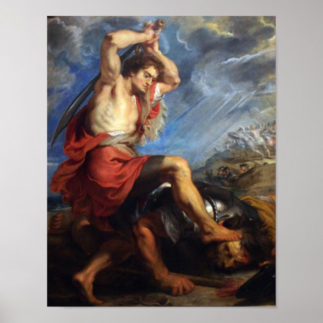 David erschlägt Goliath Poster (Vorne)