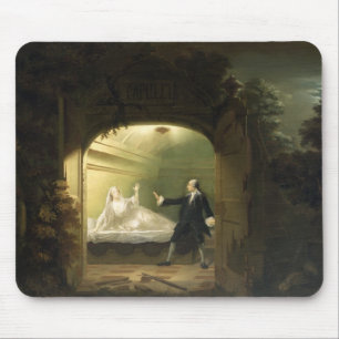 David Garrick (1717-79) und George Anne Bellamy ( Mousepad