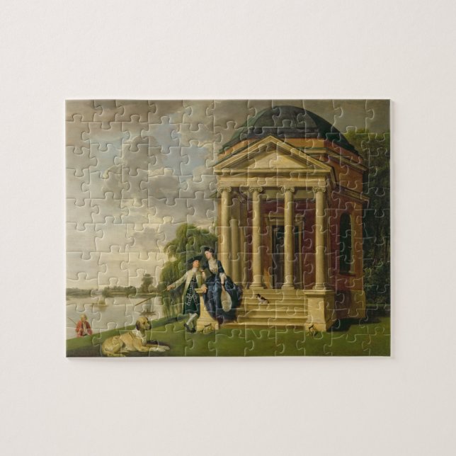David Garrick (1717-79) und seine Ehefrau durch (Horizontal)