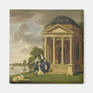 David Garrick (1717-79) und seine Ehefrau durch Magnet