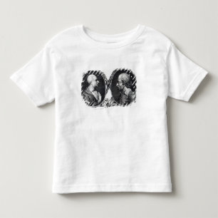 David Garrick und Shakespeare Kleinkind T-shirt