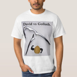 David gegen Goliath. T-Shirt