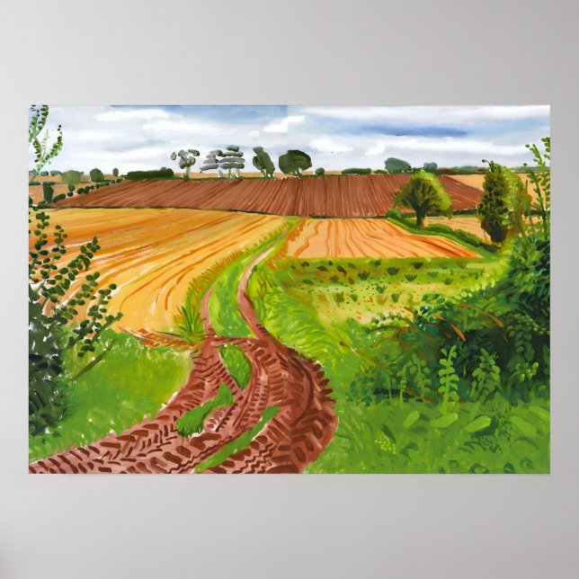 David Hockney Kunst Poster (Vorne)