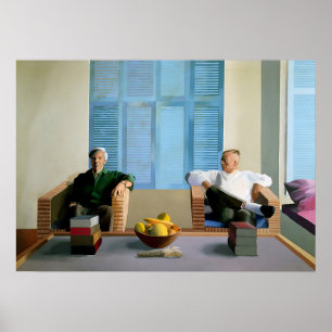 David Hockney Kunstmalerei Poster