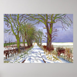 David Hockney Kunststil Poster