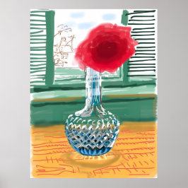 David Hockney Kunststil Poster
