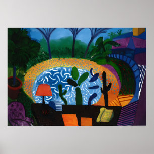 David Hockney Kunstwerk Poster