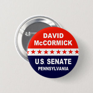 David McCormick US Senat Pennsylvania 2022 Button