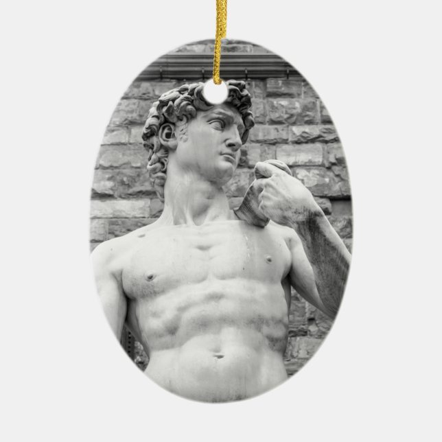 David (Michelangelo) Keramikornament (Vorne)