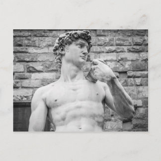 David (Michelangelo) Postkarte