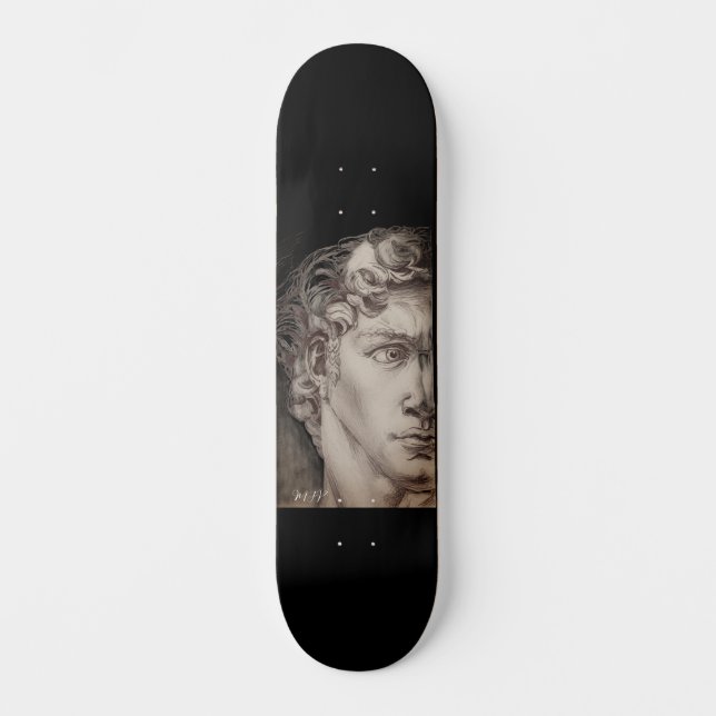 David Michelangelo Skateboard (Vorderseite)