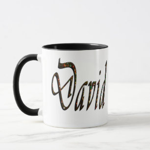 David, Name, Logo, Tasse