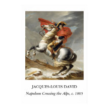 David – Napoleon überquert die Alpen